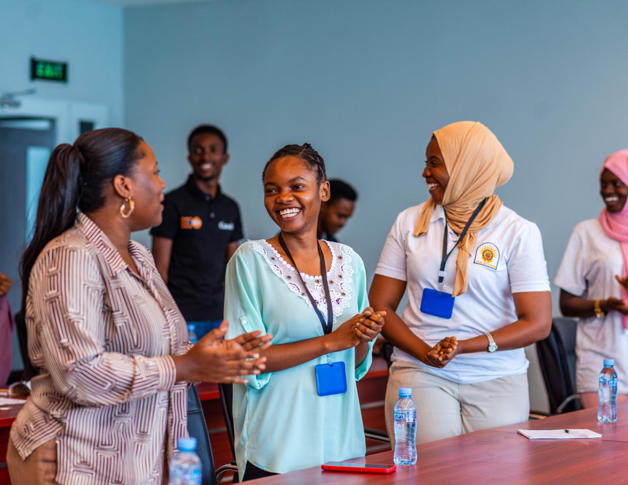 Girls celebrating empowerment — WOYOMO